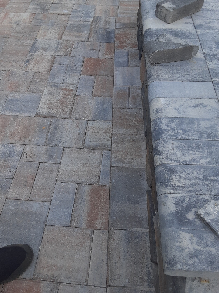 Finest quality pavers installed to perfection.